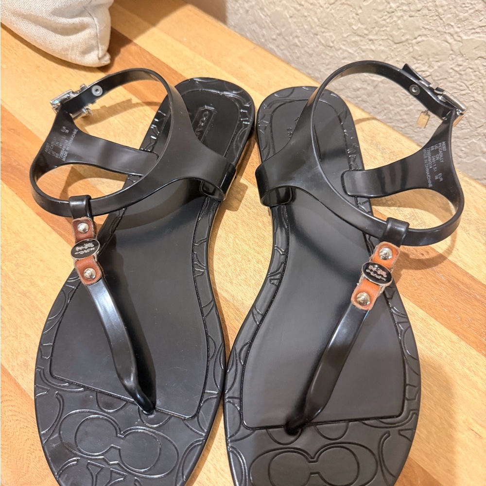 Coach Picadilly Jelly Sandals